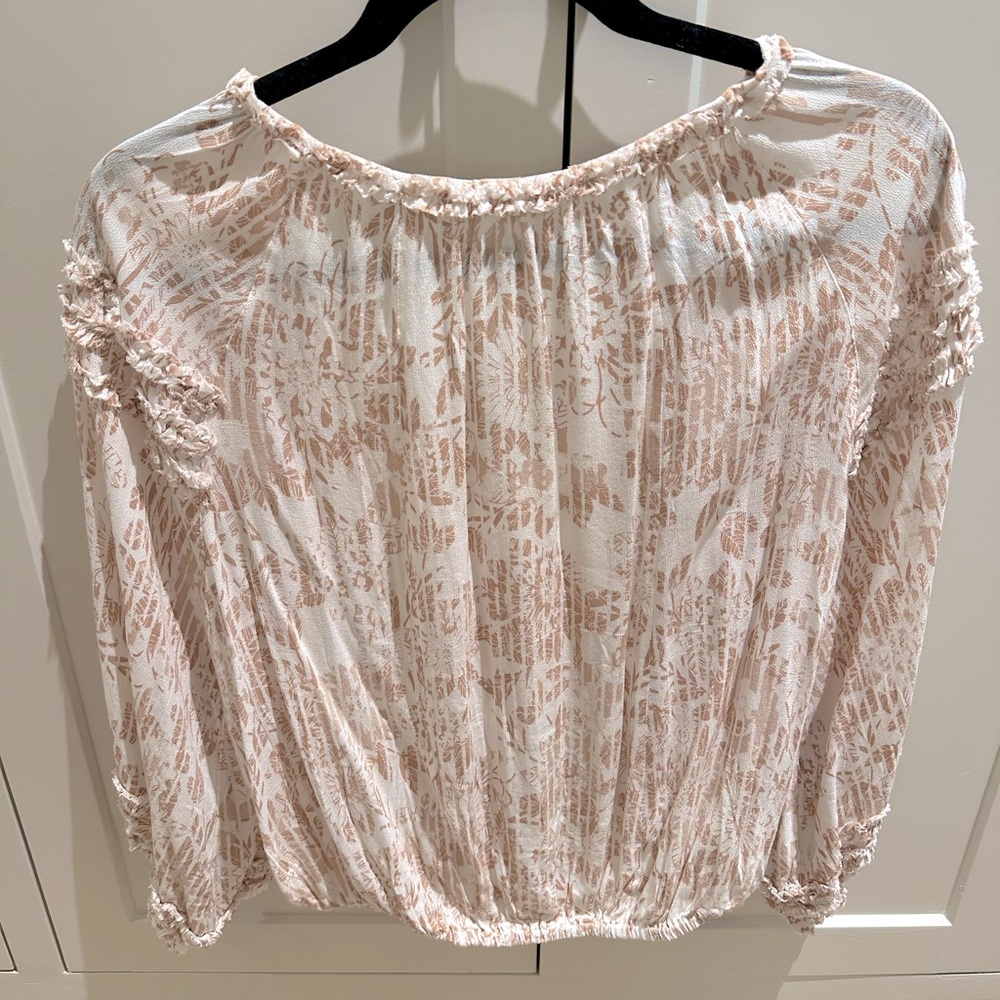 Poupette St Barth India blouse nude - Picture 4 of 10
